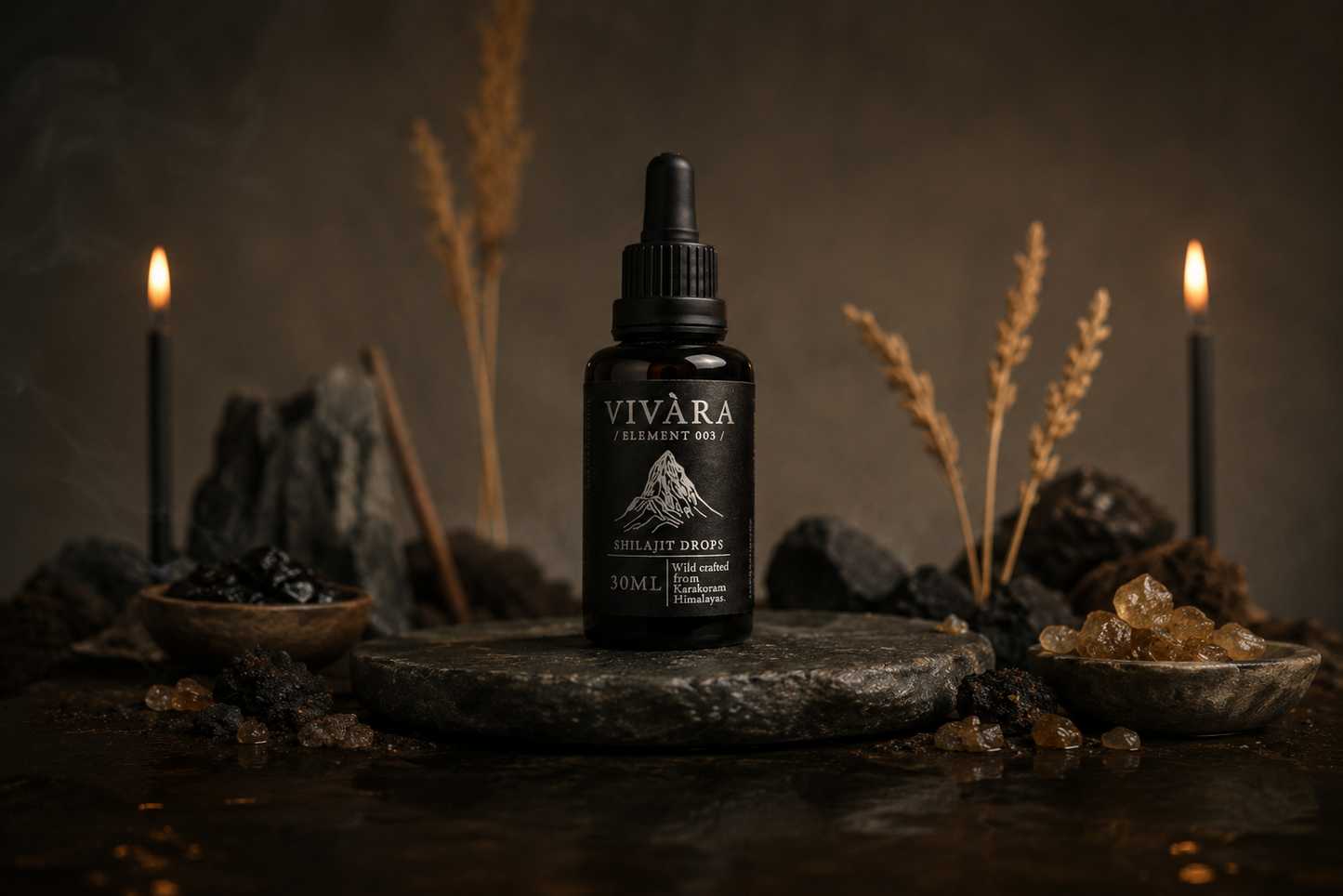 Liquid Shilajit Drops – Element 003 | VIVĀRA
