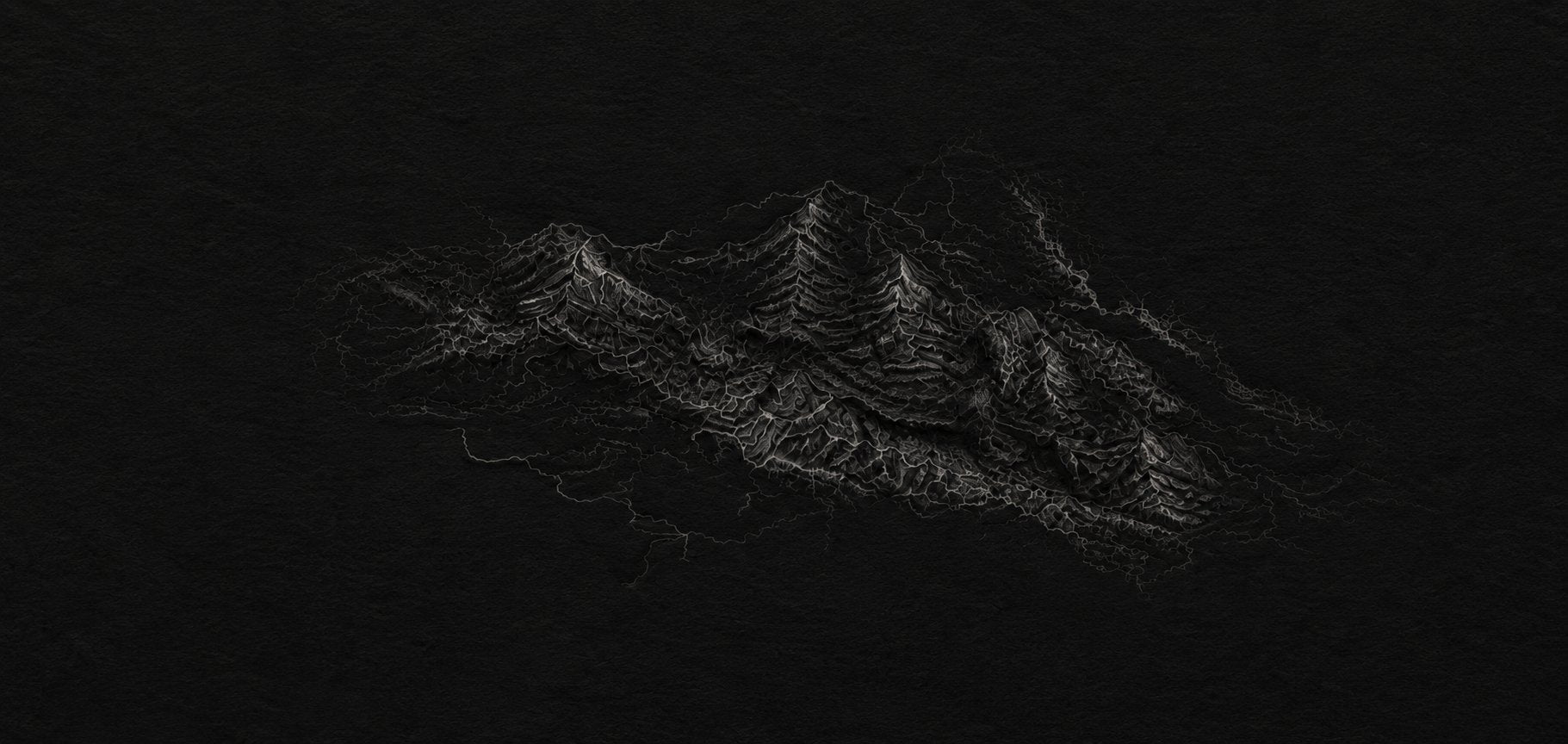 Topographic relief of the Karakoram range